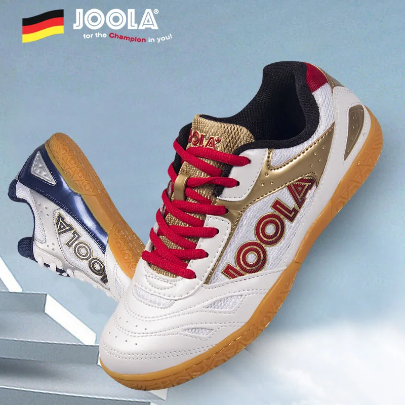 Original JOOLA Table Tennis Shoes Men Women Professional Sports Sneakers Lightweight Ping Pong Shoes Durable Workout Sneakers