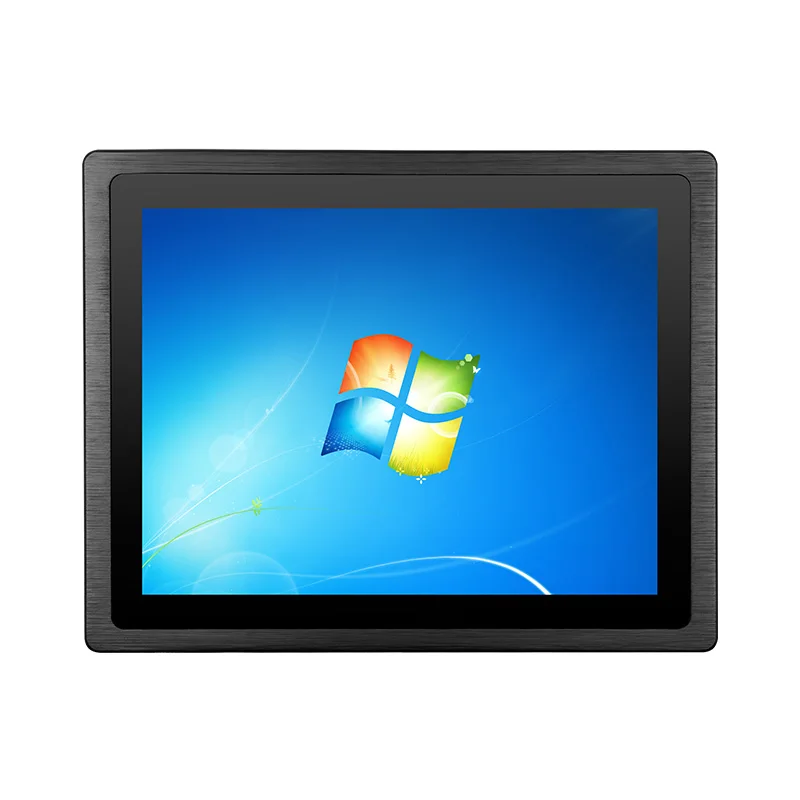 19 Inch X86 J1900 J4125 J6412 Industrial Panel PC Slim Case 3mm Bezel Embedded Style All-in-One Touch Screen Computer Stock