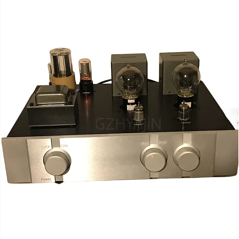 أحدث مضخم أنبوبي 101D، مقياس جهد EIZZ 24-سرعة 100K، استجابة التردد: 15HZ-40KHZ، 12AU7*2، 5AR4*1