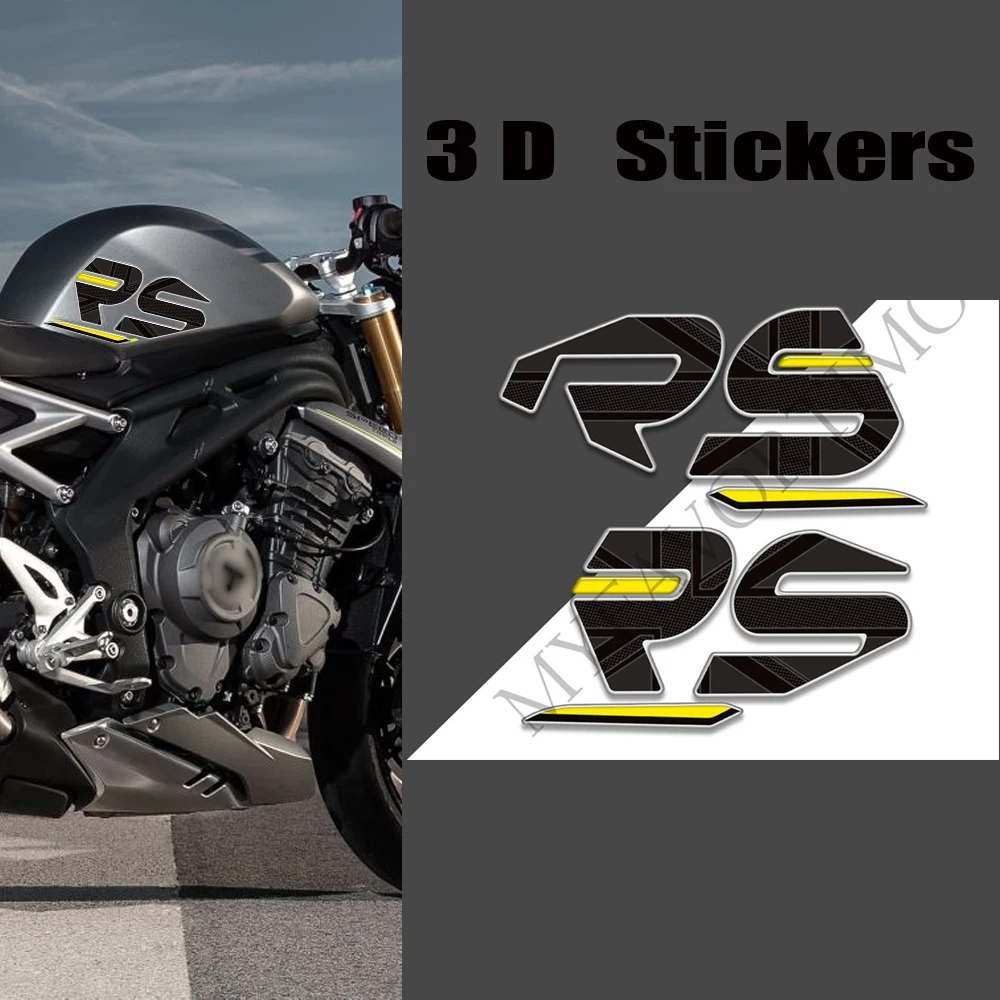 

For Triumph Speed Triple 1200rs 1200 RS Motorcycle Stickers Decals Gas Fuel Oil Kit Knee Tank Pad Grips 2019 2020 2021 2022 2023