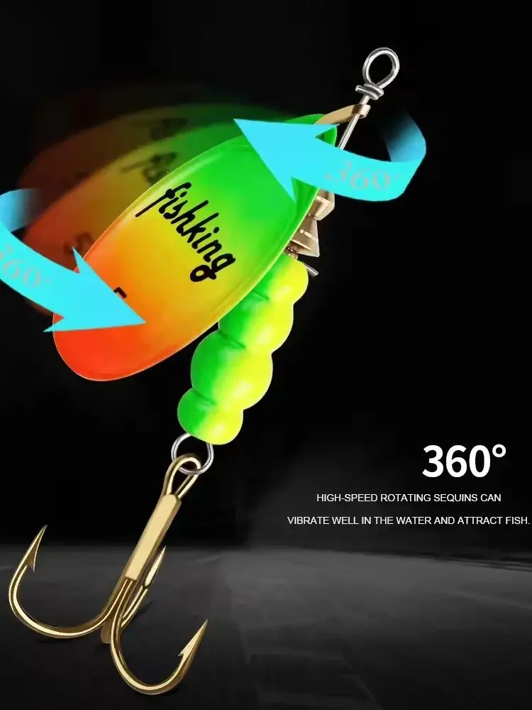 Metalowy Przynęta Spinner typu Spoon 3.9g 4.6g 7.4g 10.8g 15g 1 szt. Spoonbait Crankbaits Wobblery Wędkarskie na Szczupaka Zestaw Haczyków Przynęty Sprzęt Wędkarski — 2
