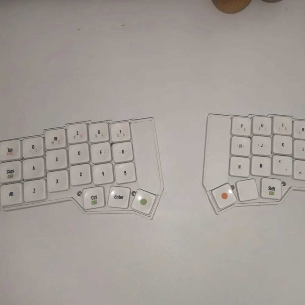 Cornix Wit LCK/LAK Keycaps Kruisvormige As Low Profile Switch Key Cap PBT Rood Paars Zwart Ultradunne Ambachtelijke Keycap Gift