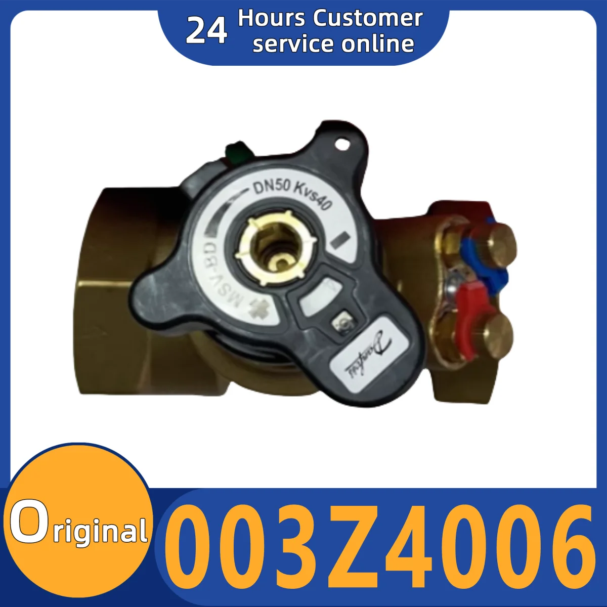 

Совершенно новый оригинальный ручной предохранительный клапан MSV-BD 003Z4006, статический балансировочный клапан