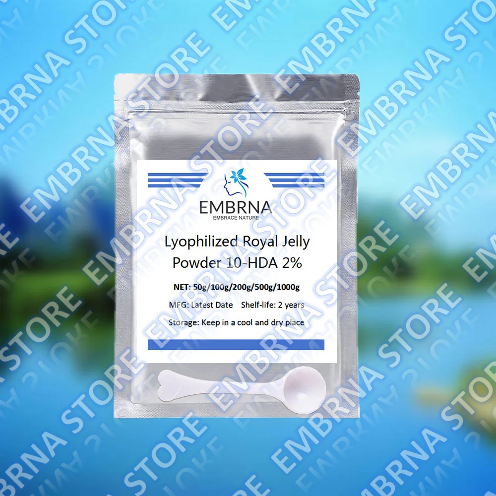 

Fast Global Shipping OutPacking Aluminum Foil Bag for Lyophilized Royal Jelly 2% InnerPacking DoubleDeck PlasticBag Wholesale