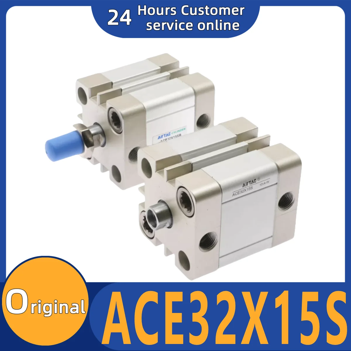 

Brand new original compact cylinder ACE32X15S ACE32X20S ACE32X25S ACE32X30S