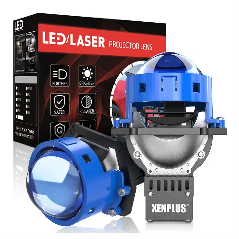 

Newest led projector headlight LP22 RHD/LHD 12V 130W 110W 30000LM 6500K 3 Inch bi led projector lens