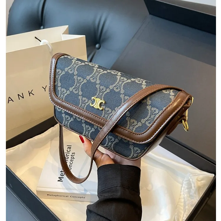 

Новое поступление! Маленькая сумочка премиум-класса — квадратная женская сумка через плечо в корейском стиле с цветочным принтом, идеальная Fo Fashionista