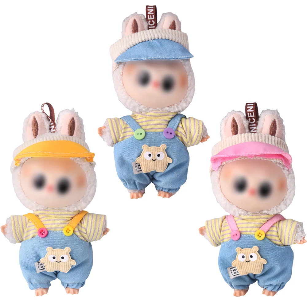 

17-см Интернет-кукла знаменитости La-bu-bu, одежда, милый комбинезон, наряд для Кореи, костюм Kpop Exo Idol, одежда, детские игрушки, аксессуары