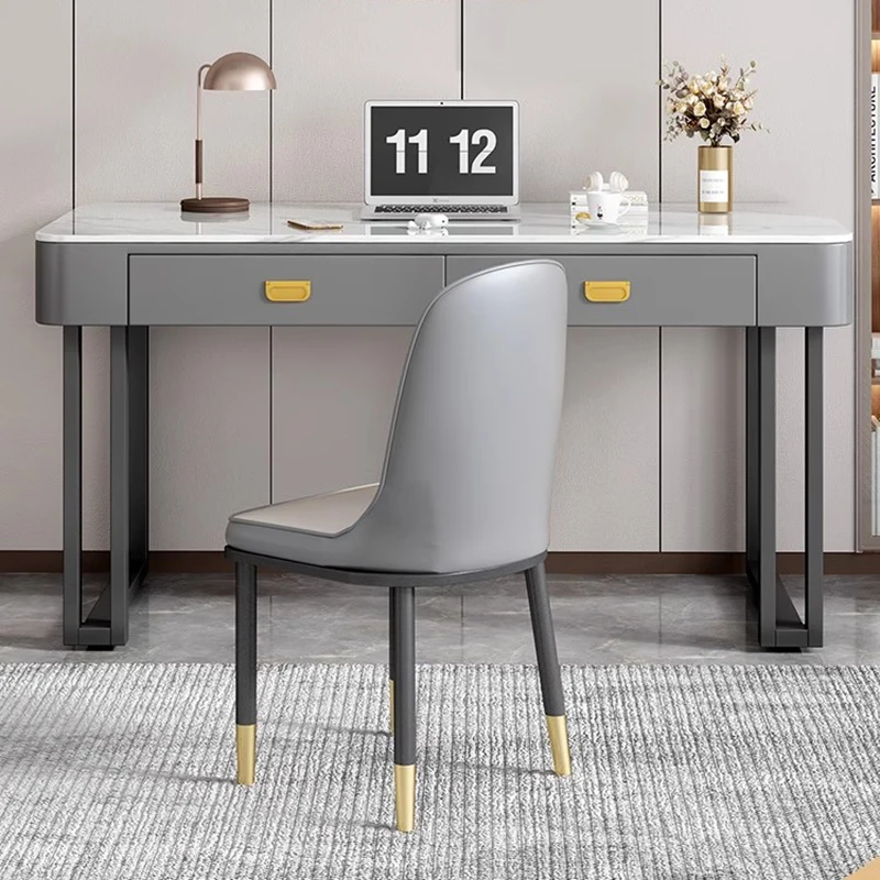 

Student Room Corner Desk Gaming Executive Table Makeup Modern Desk Office Accessories Scrivania Tavolo Tablo Home Furniture