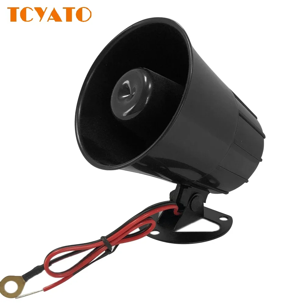 

TCYTAO 125dB Loud Warning Alarm Siren Universal for Car Auto Motorcycle Truck 12V 24V