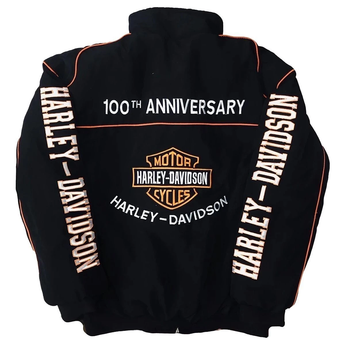 Harley Davidson Man Racing Jacket Autumn Winter Embroidery Thick Coat Outdoor Keep Warm Lady Motorcycle Cycling Uniform Jacket view 4