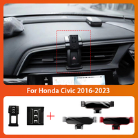 Car Mobile Phone Holder For Honda Civic 2016-2023 360 Degree Rotating GPS Special Mount Support Navigation Bracket Accessories