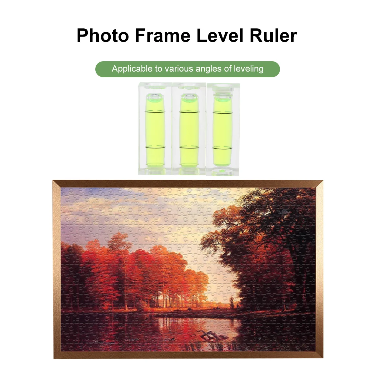 

10pcs Mini Bubble Lightweight Strip Line Level For Woodworking Wall Art Alignment Bar Level Spirit Measure Tool