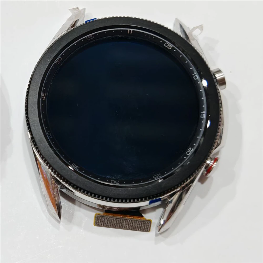 Smart Watch Screen Replacement Touch Screen with Frame For Samsung Watch 3 45mm R840/R845 Display Repair Parts Accessories