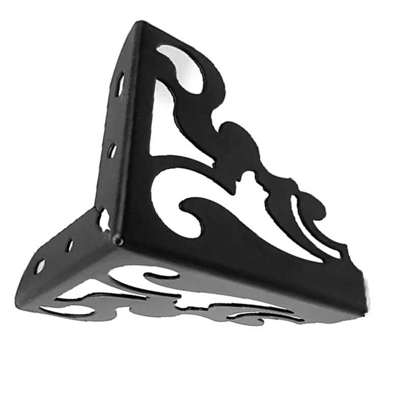 AF95-4개/세트 금속 가구 다리 속이 빈 발 소파 의자 테이블 캐비닛 침대 DIY 액세서리 오픈워크 가구 다리