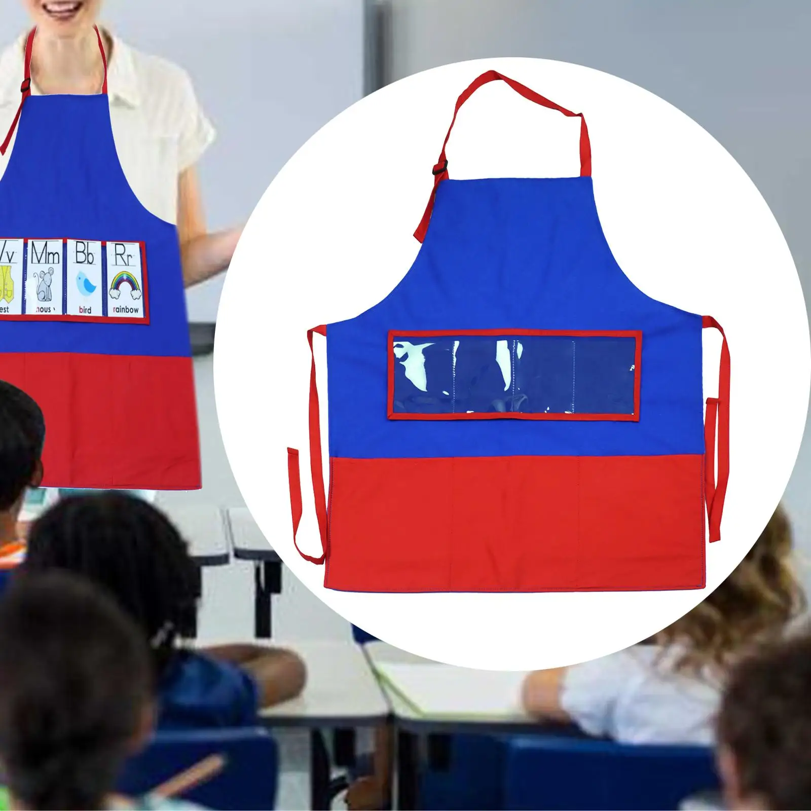 DIY Storytelling Apron Story Teaching Apron Lightweight Artists Apron for