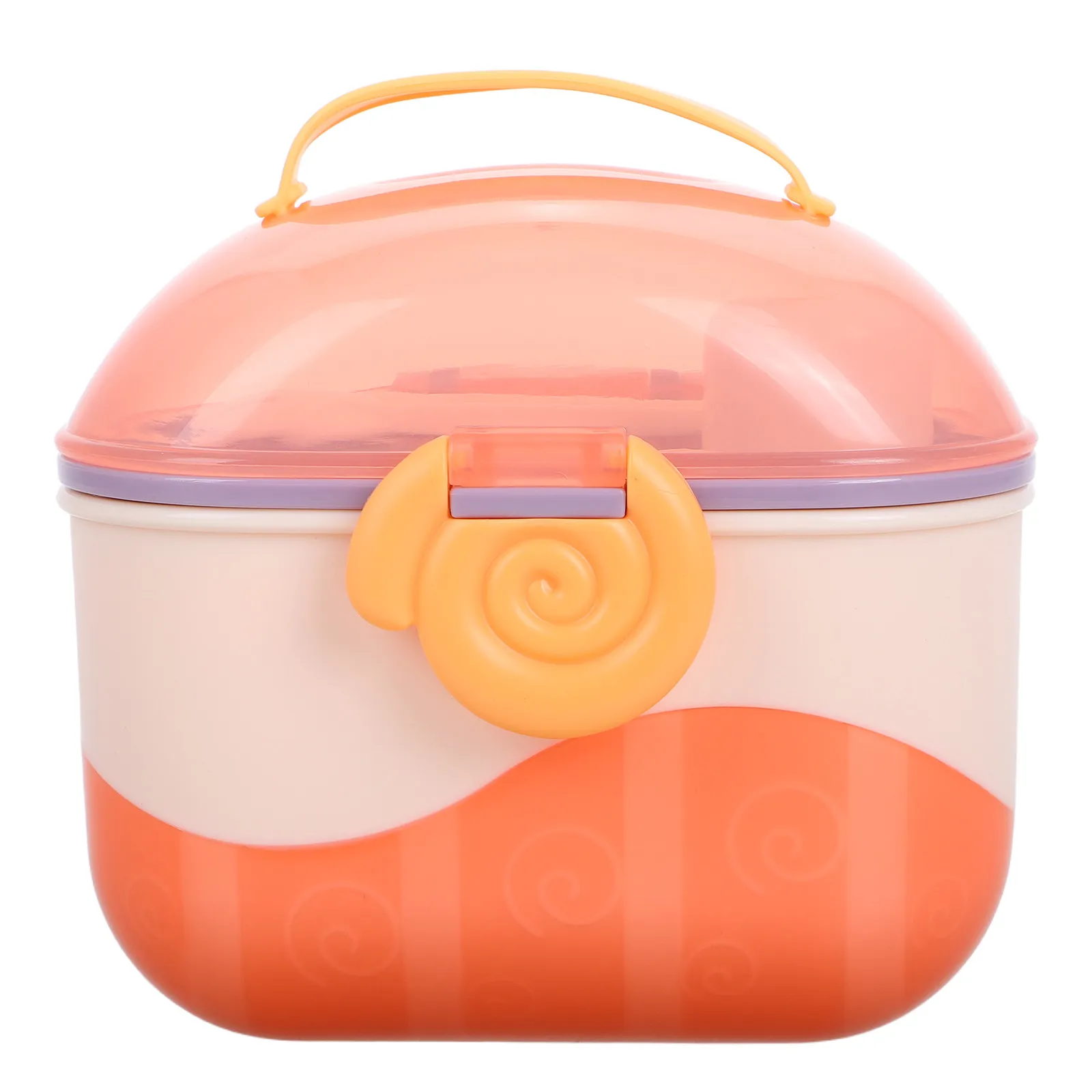 

Portable Baby Formula Dispenser Compact Travel-Friendly Milk Powder Container Airtight Sealed Storage for on-The-Go Feeding