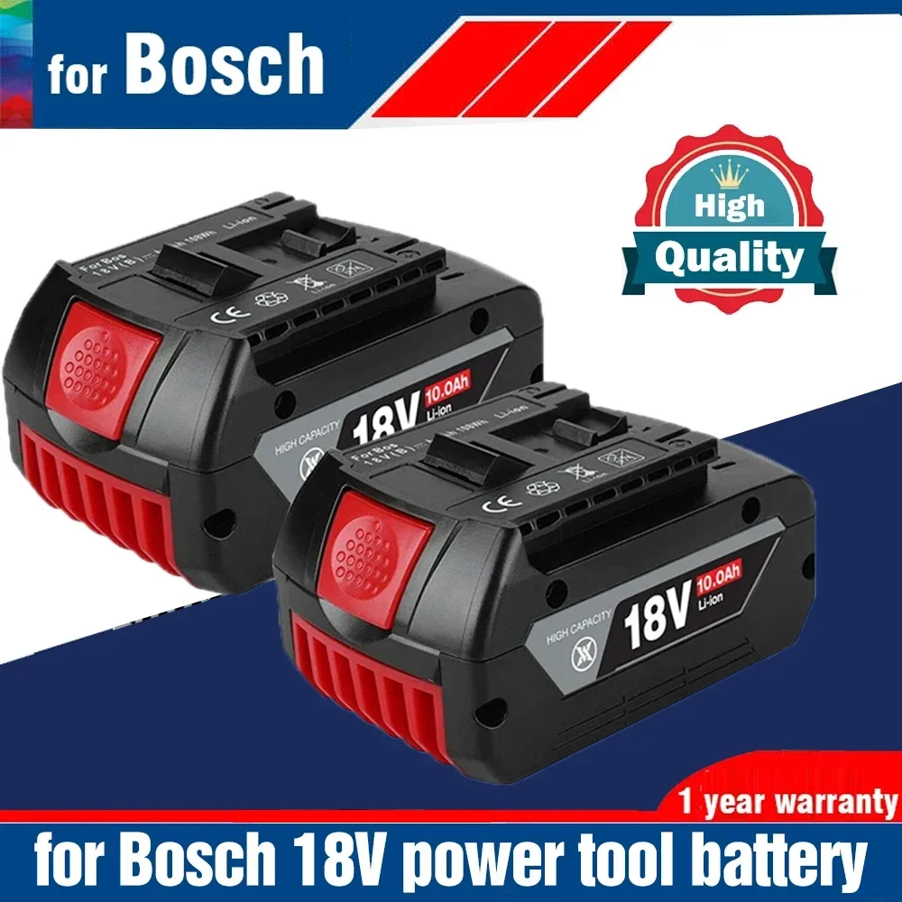 

18V 10000mAh Ersatz Batterie für Bosch 18V Professionelle System Cordless Werkzeuge BAT609 BAT618 GBA18V80 21700 Zelle