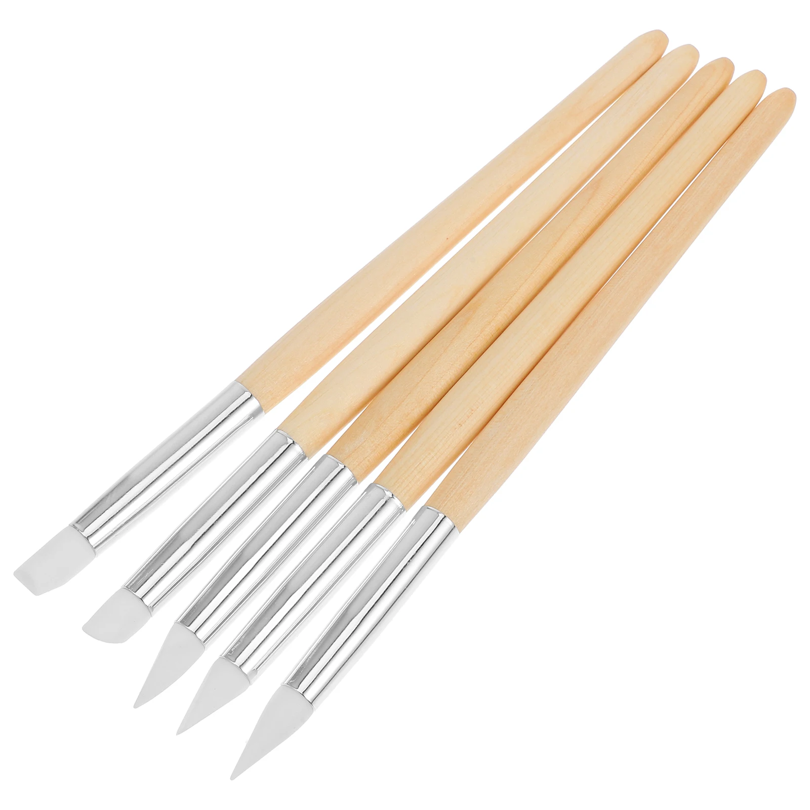 

5 Pcs Cleaning Rods Watch Tools Single Head Fiberglass Brushes Glass Scratch Remover Pen Plastic Brush Watchmaker Dial