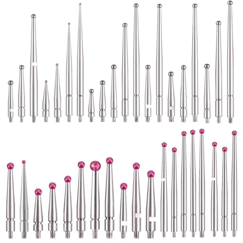 

Micrometer probe, ruby probe, indicator head, probe lever, dial gauge head, calibration probe lever
