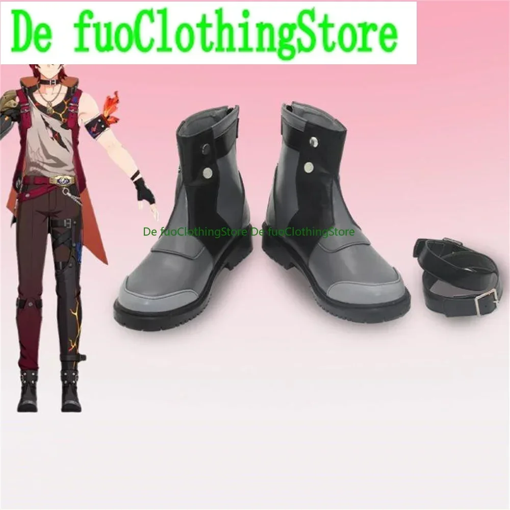 Luka Honkai Impact Honkai: Star Rail Scarpe Cosplay Stivali Gioco Anime Halloween Natale DefuAbbigliamento Negozio di scarpe