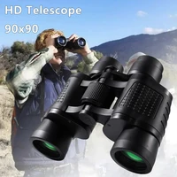 Binoculares 90X90 de largo alcance Bak4 Prism HD telescopio de alta potencia lente de vidrio óptico senderismo viaje portátil para caza deporte alcance