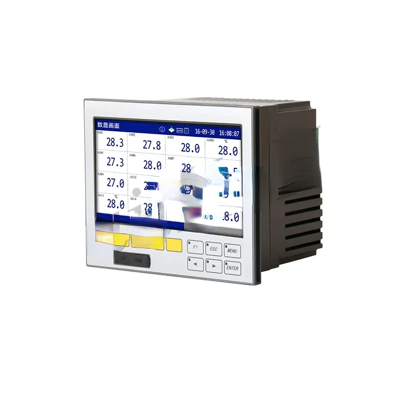 MIK-R6100A wide-screen paperless recorder current voltage temperature pressure curve data 1-16 channels