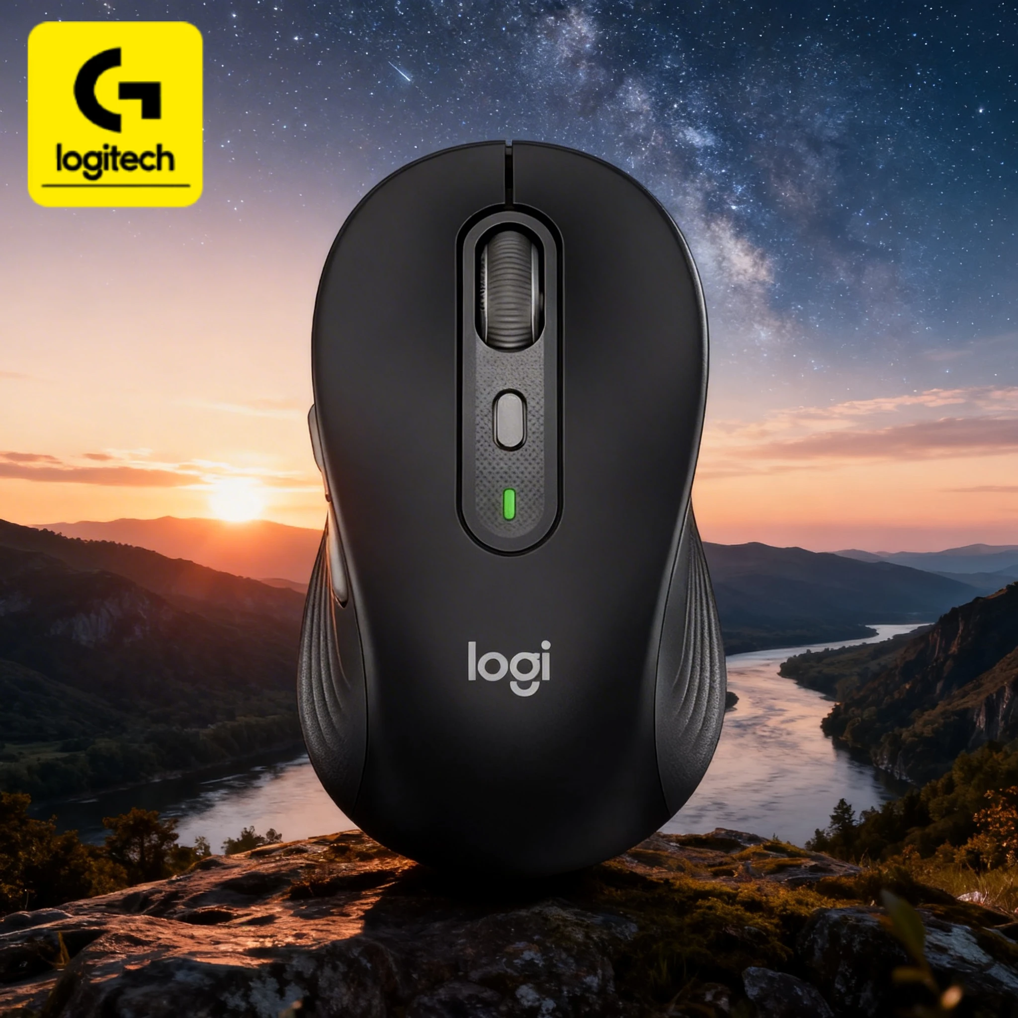 Logitech M750/M650L series mice: 2000 DPI for precise control, silent Bluetooth, smart scroll wheel, and 24-month battery life.