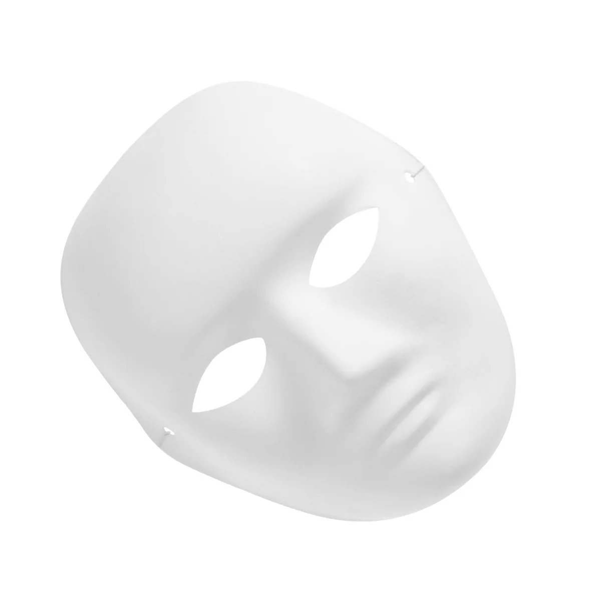 

Blank Hand-Drawn Mask Elastic Band Comfortable Fit DIY Paint Full Face White Pulp Mask Kids Adults Costume Party Educational