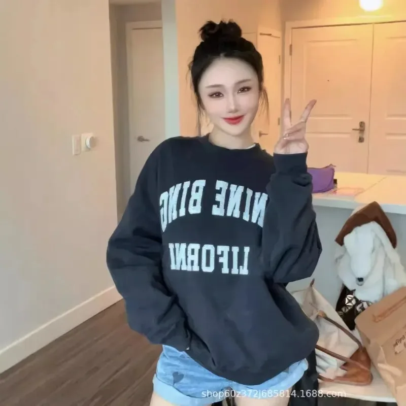 LISM ผู้หญิงเสื้อผ้าฤดูหนาว Y2K เสื้อ 2025 ปักรอบคอผู้หญิงหนาฤดูหนาวผ้าฝ้ายเสื้อกันหนาวสไตล์คลาสสิก