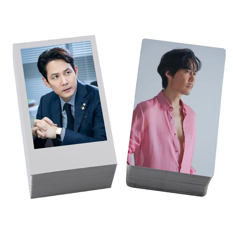 

Jung-jae Lee Jeong-jae Photo Mini Card Wallet Lomo Card Fans Collection Gift
