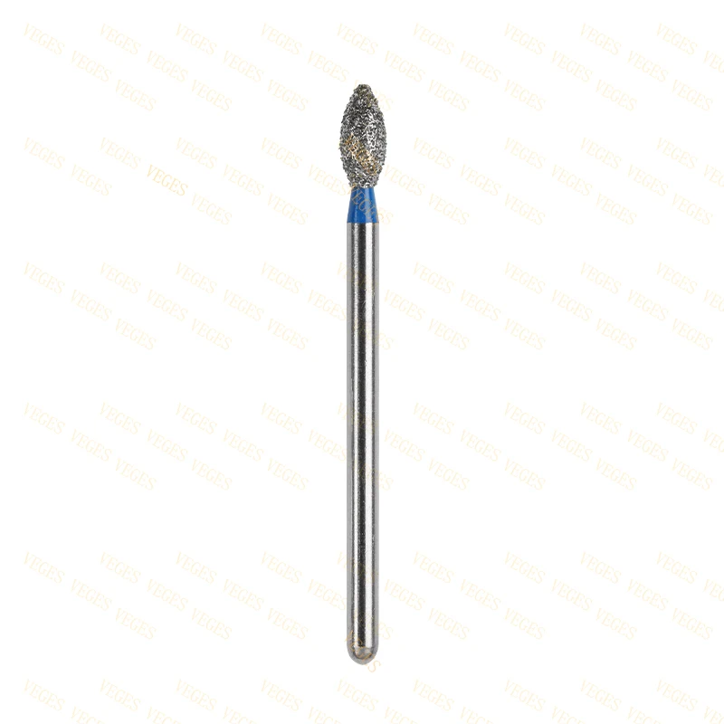 5Pcs Dental Diamond Burs FG 1.6MM Extra Long Polishing Drill for High Speed Handpiece Dentistry Materials