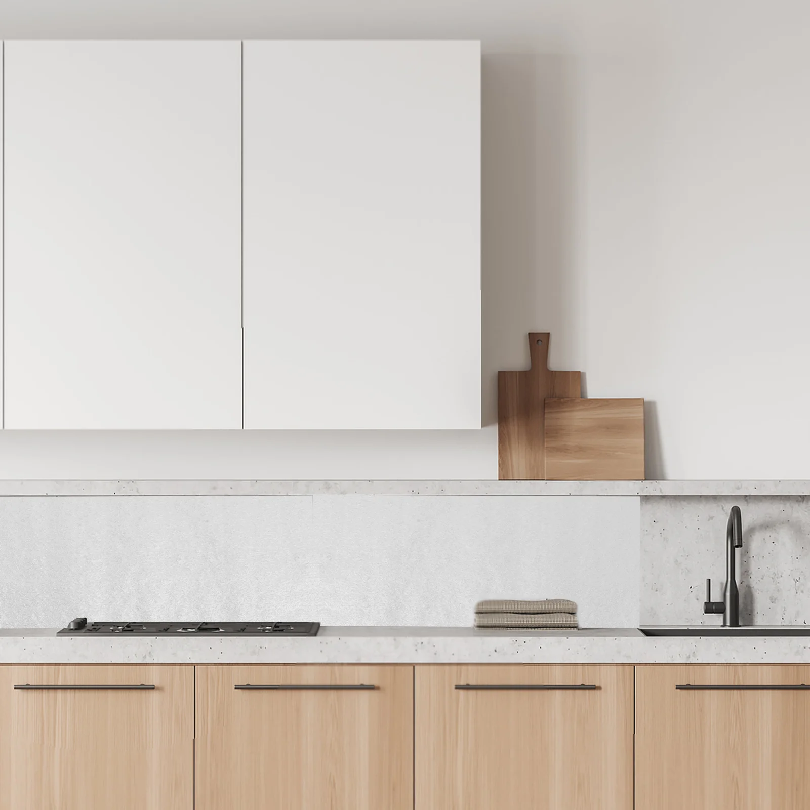 

Countertop Wall Sticker Kitchen Backsplash Wallpaper Peel and Tile Decals Cabinet Film Covering