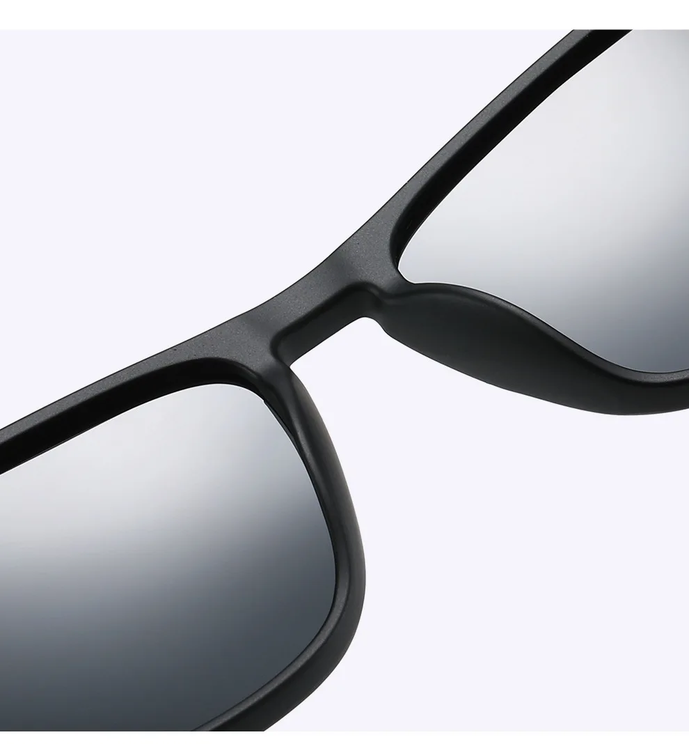 Fashion Square Polarisierte Sonnenbrille Mann Fahren Angeln Luxus Marke Designer UV400 Brillen – Detail 10