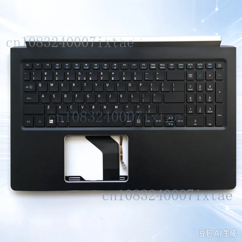 Replacement For Acer Aspire 5 A515-51 A515-51G Palmrest & Backlit Keyboard 6B.GS1N2.001
