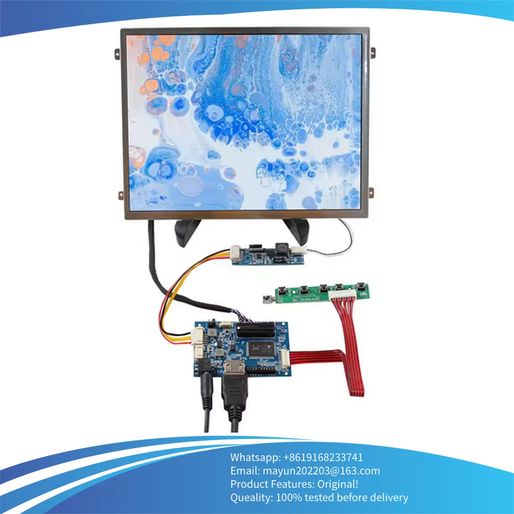 

VSDISPLAY 10.4 inch IPS VS104T-003A 1024x768 LCD Screen with HD MI VGA Audio LCD Controller Board