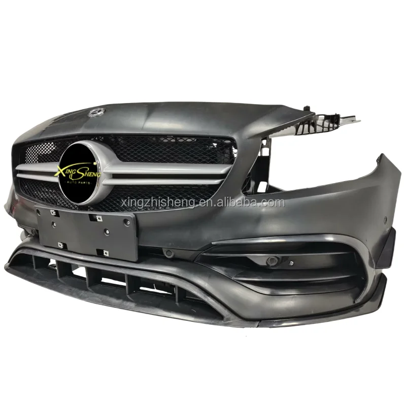 

Полностью черный стиль, оригинальный подержанный передний бампер и решетка, автозапчасти для Mercedes GLE A M G C167