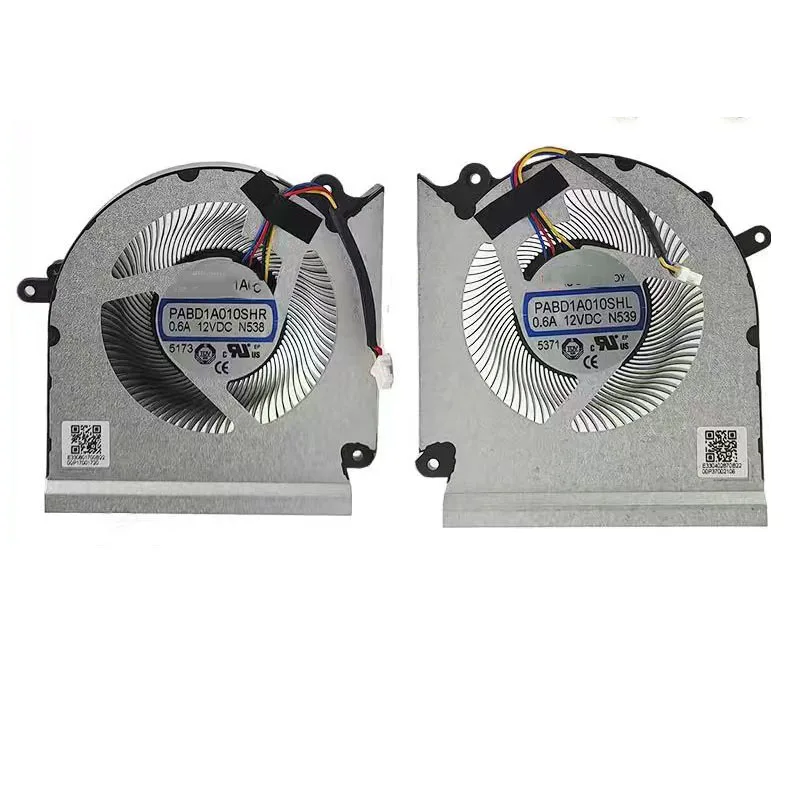 CPU/GPU Cooling Fan For MSI MS-15M3 15M4 Vector 16 HX N538/N539
