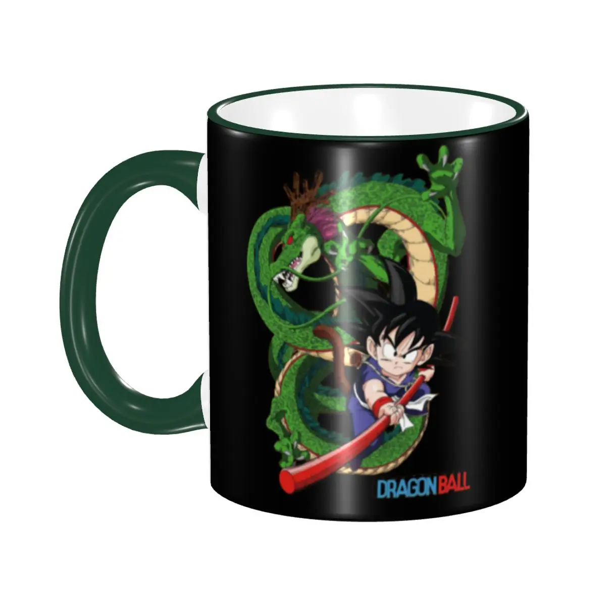 

Personalized D-Dragon B-Ball Z Gokus Coffee Mug DIY Japanese Science Fiction Animation Ceramic Tea Milk Mug