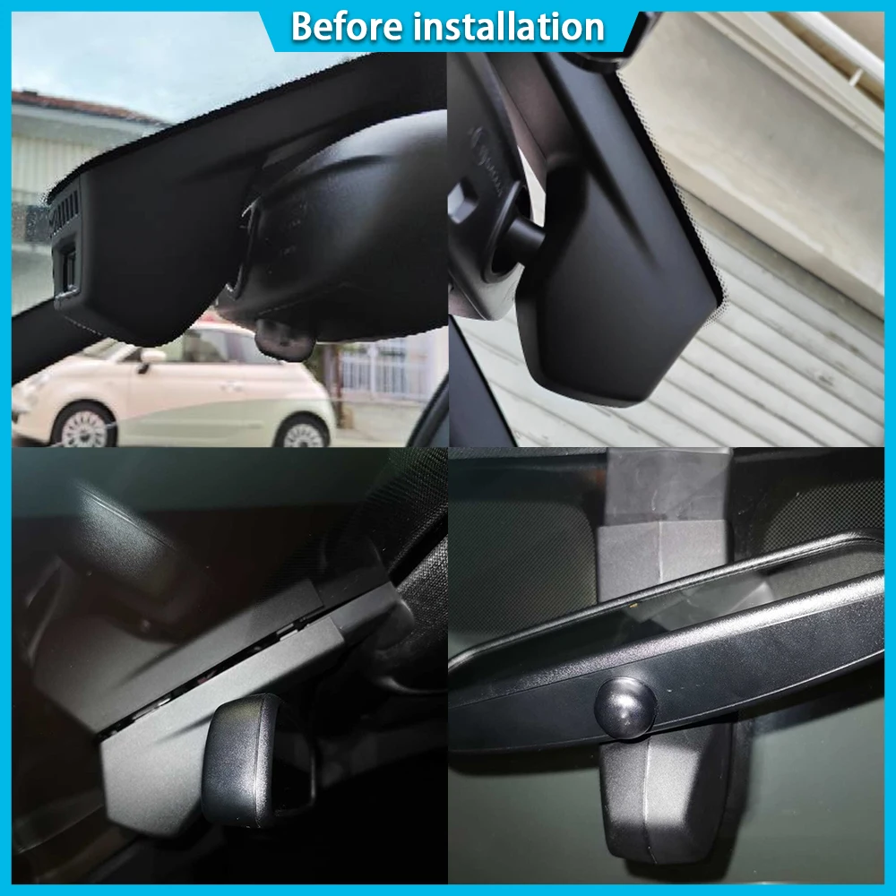 ZJCGO for BMW M2 M3 F80 M4 F82 F83 M5 F10 M5 F90 M6 F06 F12 F13 4K DVR Dash Cam Camera 2160P Lens Video Recorder Recording