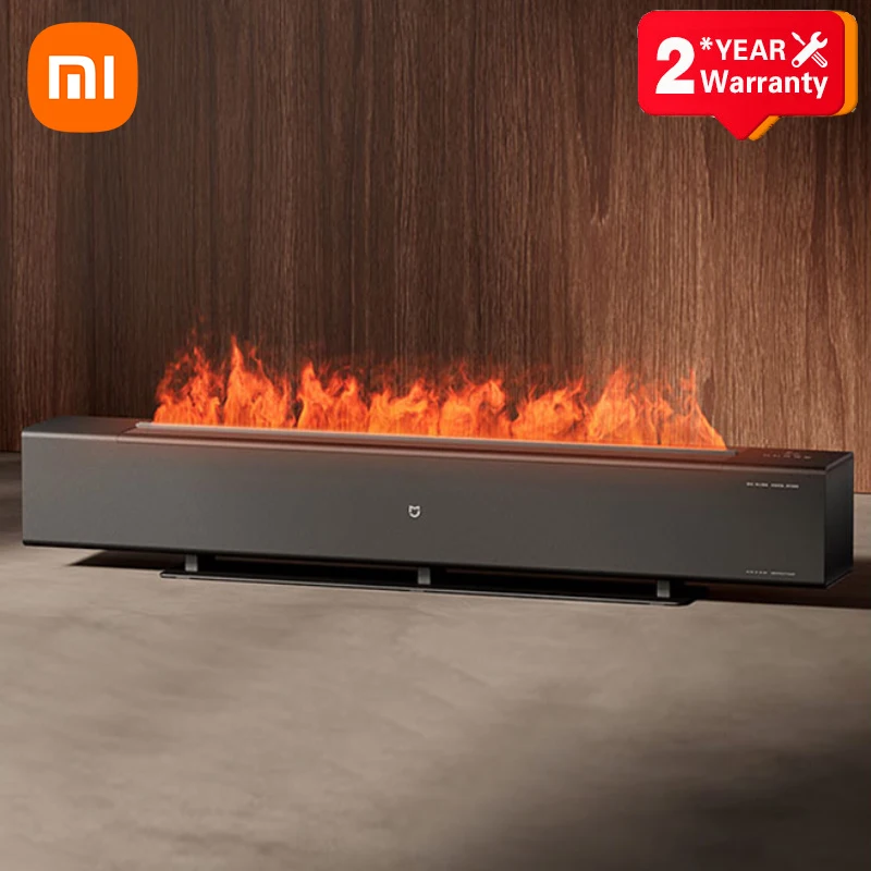 Xiaomi Graphene Electric Heater Smart Baseboard Heater Fireplace Household 2200W With Humidify Antibacterial IPX4 Waterproof