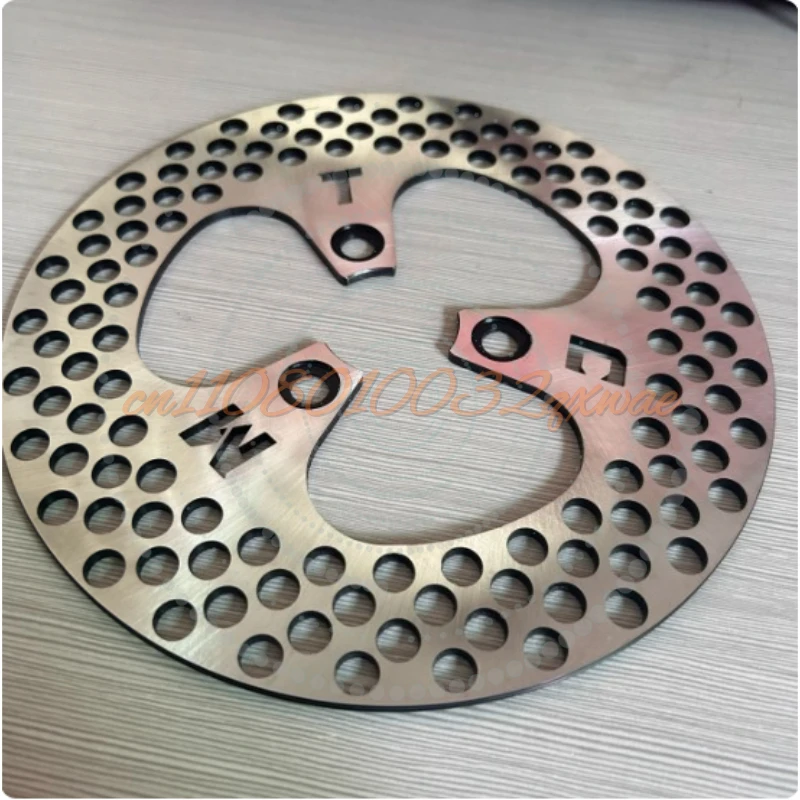 For XiaoNiu Nine9 MTC laser cuts 220/5.7-7.0 hole spacing aircraft disks, and water droplet fully black fixed disks 220/7.0