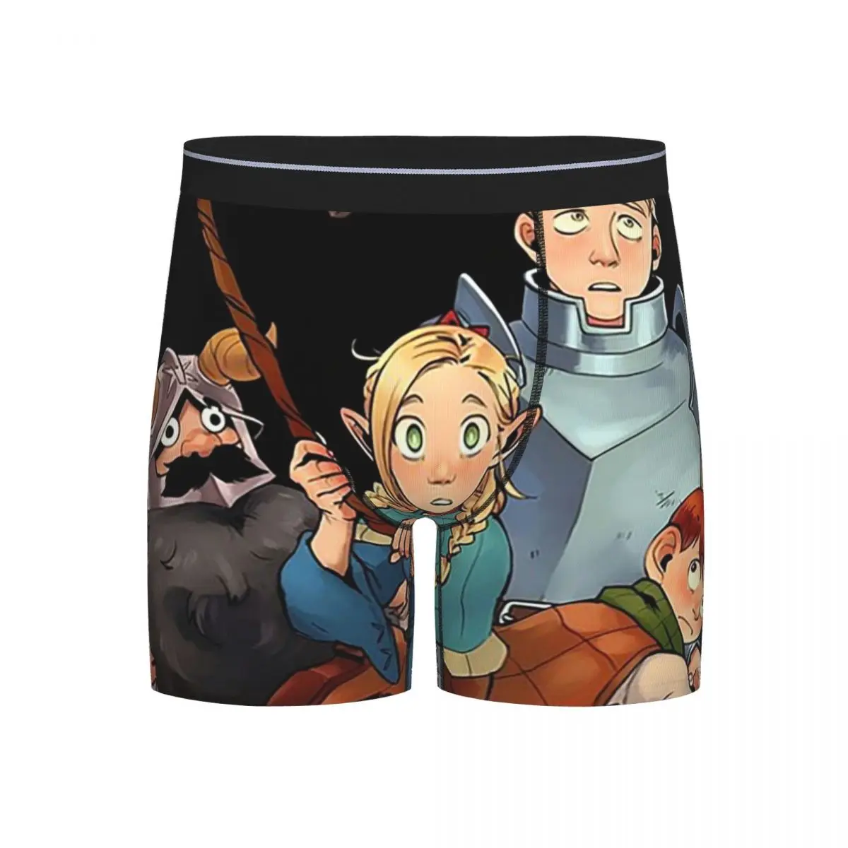 

Long Boxer Underpants Shorts Dungeon Meshi Senshi Delicious In Dungeon Panties Men's Soft Underwear for Homme Man Boyfriend