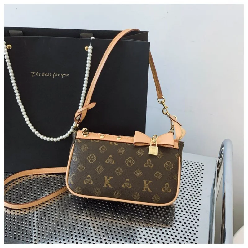

High-End Luxury Brand Ladies Handbag Leather Fashionable Elegant Crossbody Classic Paris Elegant Lining Vintage Bag​