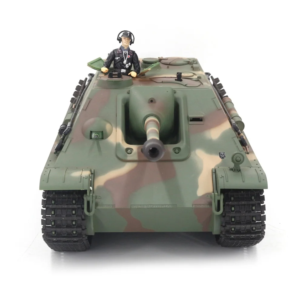 Rc Tank Remote Control Tank German Cheetah Heavy Multi-Function Battle Competitive Simulation Tank Car Model Control Toys