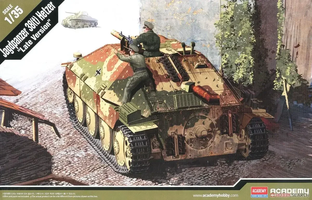 

Академия AC13230 1/35 Hetzer набор моделей для поздний производства