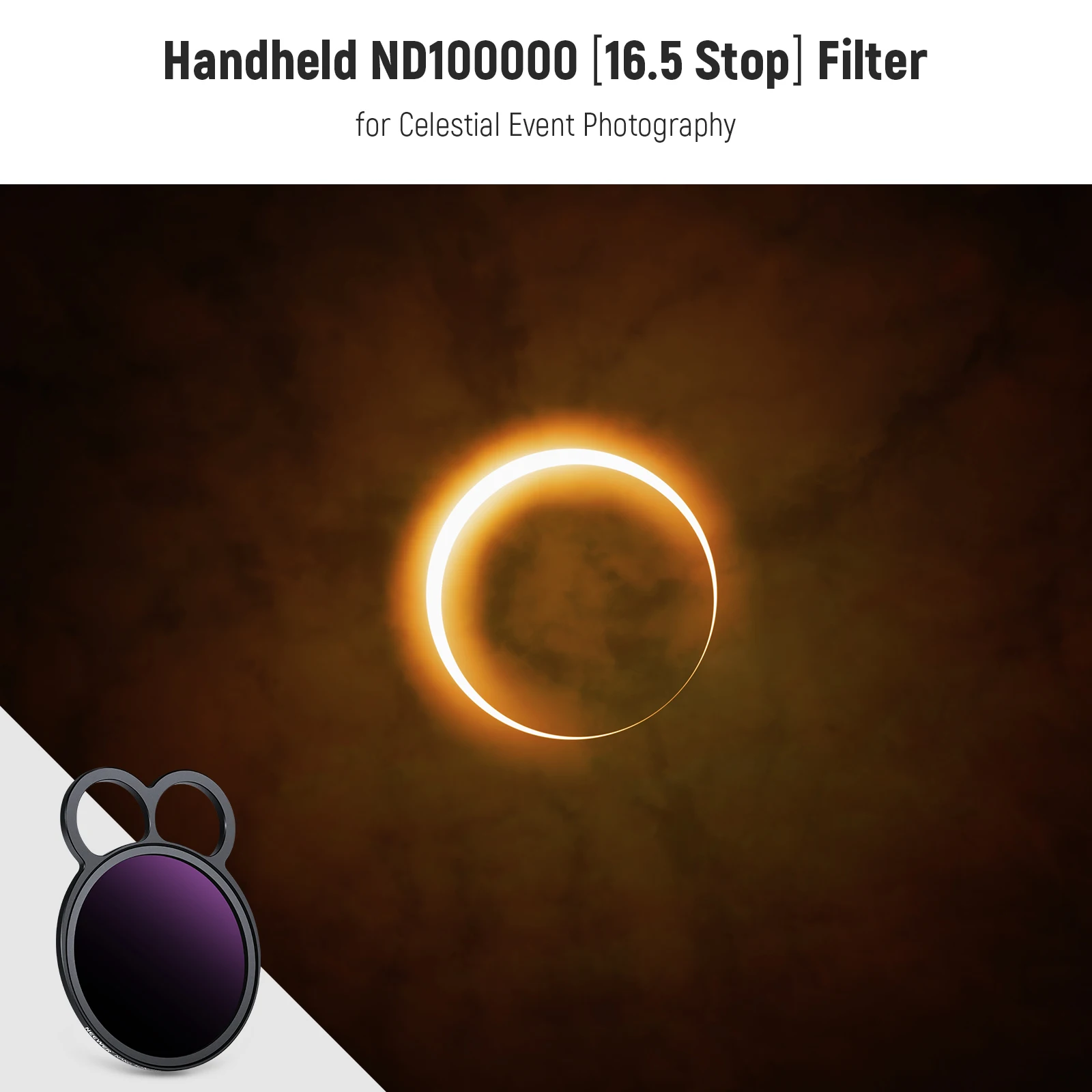 فلتر كثافة محايد للمضخات ، فلتر ND محمول باليد ، إيقاف ، ظلام للغاية ، متوافق مع iPhone 15 Pro Max ، S24 ، 67