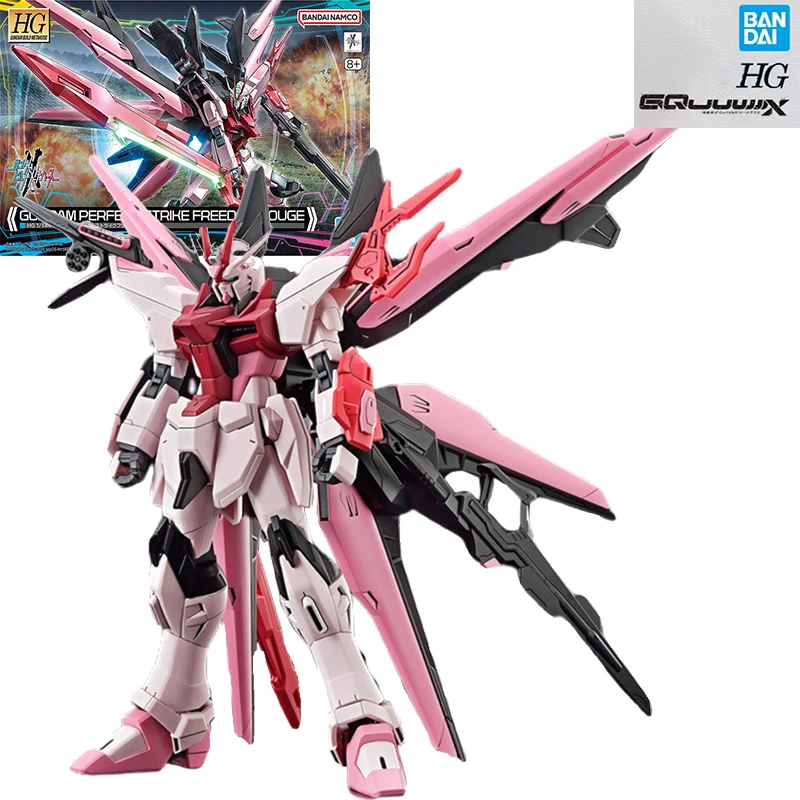 

Original Bandai HG 1/144 GUNDAM PERFECT STRIHE FREEDOM ROUGE Anime Character Action Assembly Model Kit Collection Toy Boy Gift