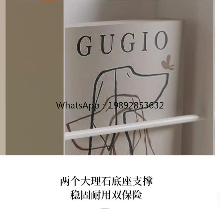 Creative Iron Art Home Floor Shelf Office Newspaper Shelf Storage Reading Magazine Display Shelf living room decoration