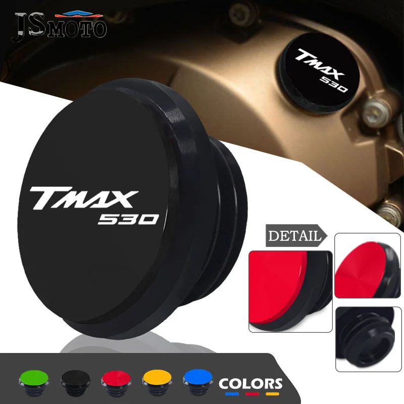 

M20*2.5 Motorcycle CNC Engine Magnetic Oil Filter Cup Plug Cover For YAMAHA T-MAX 530 SX/DX TMAX530 Tmax 530 2012-2019 2017 2018